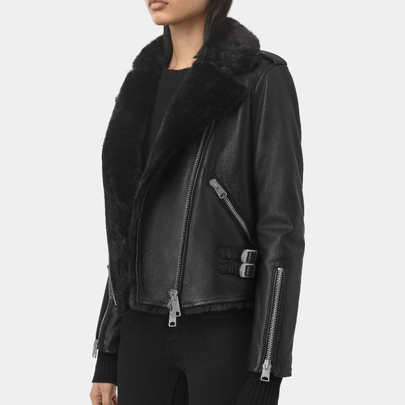 ALL SAINTS HIGGENS LUX BIKER US2 - Picture 2 of 4